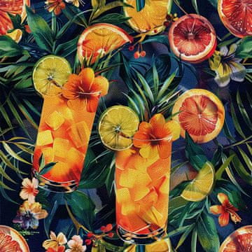 OUTDOOR DEKOSTOFFE OXFORD - Motiv Cocktail | DX8713