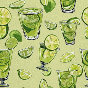 OUTDOOR DEKOSTOFFE OXFORD - Motiv Cocktail | DX8359