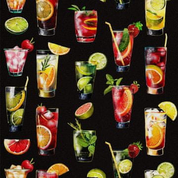 OUTDOOR DEKOSTOFFE OXFORD - Motiv Cocktail | DX8552