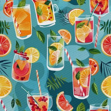 VANJSKI DEKOSTOFFE OXFORD - Motiv Sommer | DX9123
