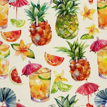 OUTDOOR DEKOSTOFFE OXFORD - Motiv Cocktail | DX8810