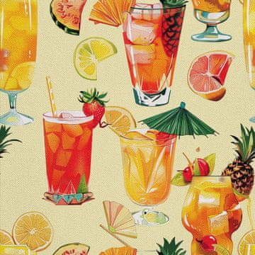 OUTDOOR DEKOSTOFFE OXFORD - Motiv Cocktail | DX8383