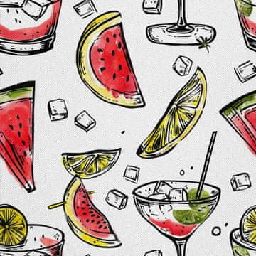 OUTDOOR DEKOSTOFFE OXFORD - Motiv Cocktail | DX8646
