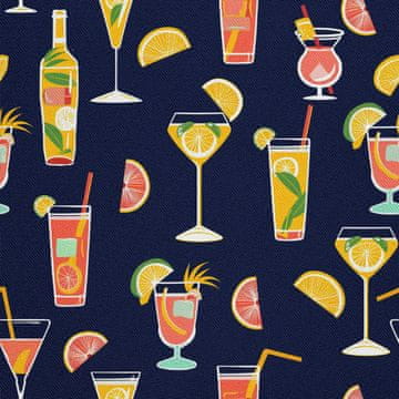 OUTDOOR DEKOSTOFFE OXFORD - Motiv Cocktail | DX8484