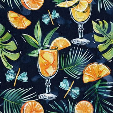 OUTDOOR DEKOSTOFFE OXFORD - Motiv Cocktail | DX8571