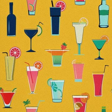 OUTDOOR DEKOSTOFFE OXFORD - Motiv Cocktail | DX8805