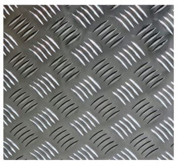 Aluminijski valoviti lim 100 x 1050, debljine 2,0 mm, klase 5754