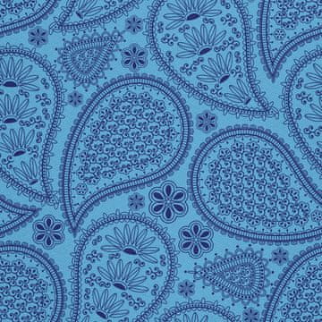 VANJSKI DEKOSTOFFE OXFORD - Motiv Muster im indischen Stil 5 I DX423-5