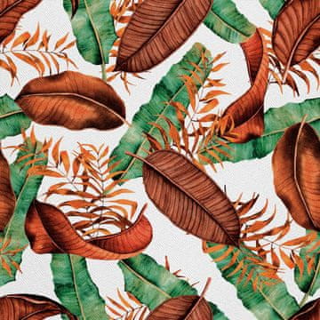 VANJSKI DEKOSTOFFE OXFORD - Motiv Bananenblätter I DX357
