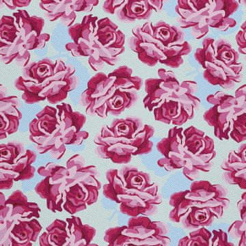 VANJSKI DEKOSTOFFE OXFORD - Motiv Aquarell Rosen 2 I DX419