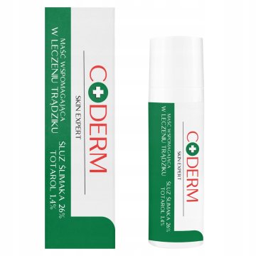 M.E.D. Učinkovita Coderm mast za akne s puževom sluzi, antibakterijska 30 ml