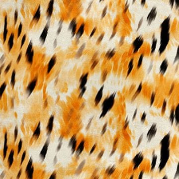 Royal Samt Stoff Polyester Zum Nähen - Motiv Tierdruck - RDX2864