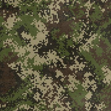Royal Samt Stoff Polyester Zum Nähen - Motiv Camouflage Pixel