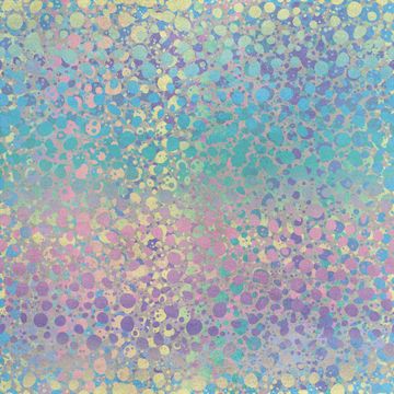Royal Samt Stoff Polyester Zum Nähen - Motiv Holographische Abstraktion