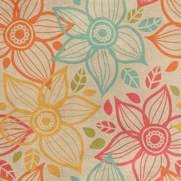 Royal Samt Stoff Polyester Zum Nähen - Motiv Blumen und Blätter