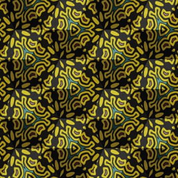 VANJSKI DEKOSTOFFE OXFORD - Motiv Geometrische Verzierung 2