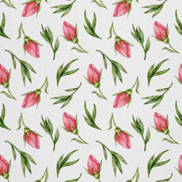 VANJSKI DEKOSTOFFE OXFORD - Motiv Blumenknospen