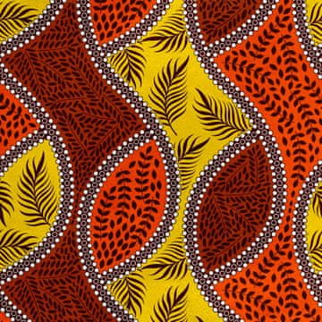 Royal Samt Stoff Polyester Zum Nähen - Motiv Abstraktion Blätter
