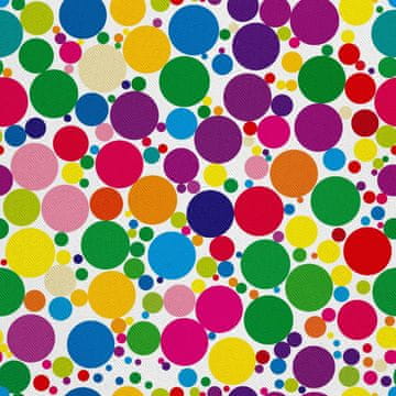 VANJSKI DEKOSTOFFE OXFORD - Motiv Bunte Punkte 5
