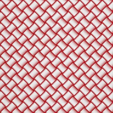VANJSKI DEKOSTOFFE OXFORD - Motiv Rotes Geflecht
