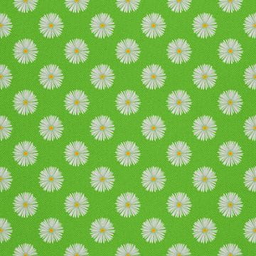 VANJSKI DEKOSTOFFE OXFORD - Motiv Gänseblümchen auf Grün 2