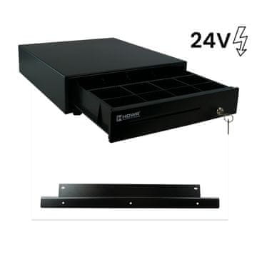 Ladica za novac za blagajnu, s ključem HD-KER35-24V + ručka HD-MB35