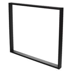 4Szpaki SIMPLE-6x2 Noga stola 50x72cm metalna crna x1 kom.