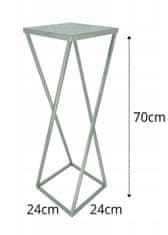 4Szpaki Moderni stalak za cvijeće u potkrovlju SILVER DRILL 12 290/K-12-1P-70S