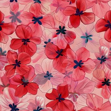 VANJSKI DECOSTOFFE OXFORD - Motiv Blumen I DX5442