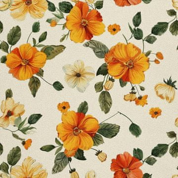 VANJSKI DECOSTOFFE OXFORD - Motiv Blumen I DX5451