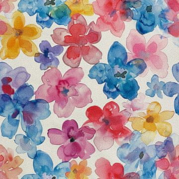 VANJSKI DEKOSTOFFE OXFORD - Motiv Blumen I DX5417