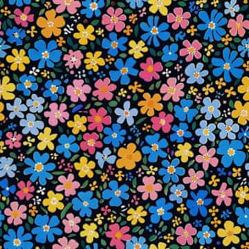 VANJSKI DECOSTOFFE OXFORD - Motiv Blumen I DX5313