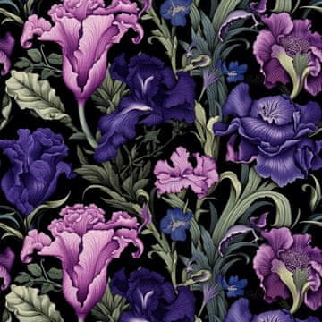 VANJSKI DECOSTOFFE OXFORD - Motiv Blumen I DX5161