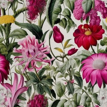 VANJSKI DEKOSTOFFE OXFORD - Motiv Blumen I DX5450