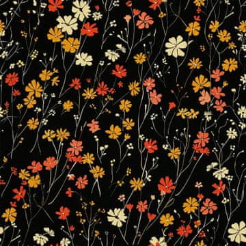VANJSKI DECOSTIFF OXFORD - Motiv Blumen I DX5231