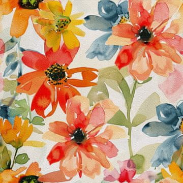 VANJSKI DECOSTOFFE OXFORD - Motiv Blumen I DX5384