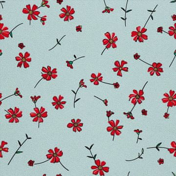 VANJSKI DECOSTOFFE OXFORD - Motiv Blumen I DX5139