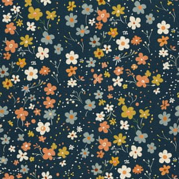 VANJSKI DECOSTOFFE OXFORD - Motiv Blumen I DX5519
