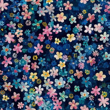 VANJSKI DECOSTOFFE OXFORD - Motiv Blumen I DX5401