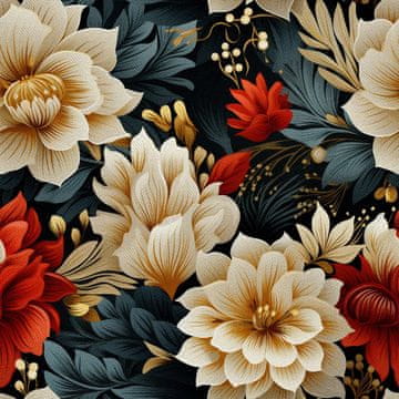 VANJSKI STUDEL OXFORD - Motiv Blumen I DX5344