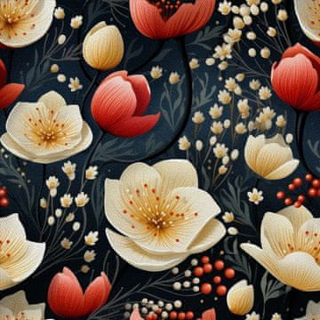 VANJSKI DECOSTIFF OXFORD - Motiv Blumen I DX5202