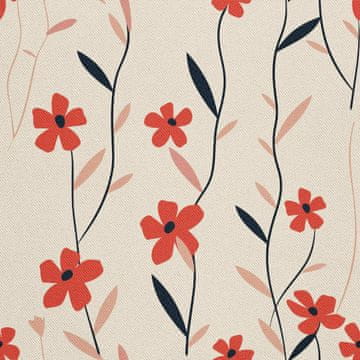 VANJSKI DECOSTOFFE OXFORD - Motiv Blumen I DX5427