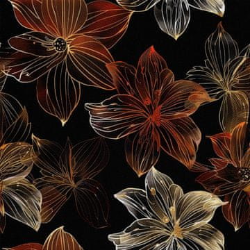 VANJSKI DECOSTOFFE OXFORD - Motiv Blumen I DX5536