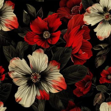 VANJSKI DECOSTOFFE OXFORD - Motiv Blumen I DX5275