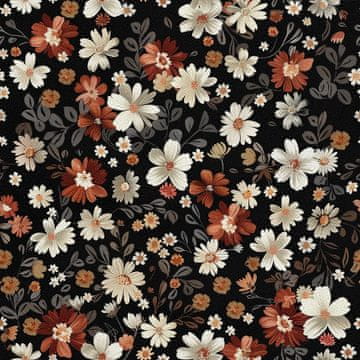 VANJSKI DEKOSTOFFE OXFORD - Motiv Blumen I DX5487
