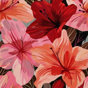 VANJSKI DECOSTOFFE OXFORD - Motiv Blumen I DX5319