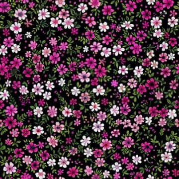 VANJSKI DEKOSTOFFE OXFORD - Motiv Blumen I DX5188