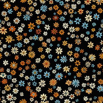 VANJSKI DEKOSTOFFE OXFORD - Motiv Blumen I DX5287