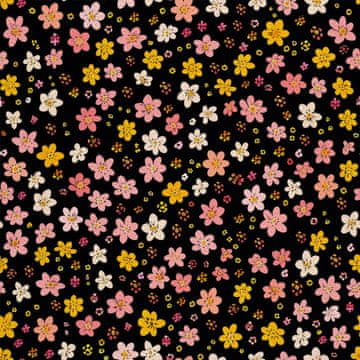 VANJSKI DECOSTOFFE OXFORD - Motiv Blumen I DX5463