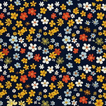 VANJSKI DECOSTOFFE OXFORD - Motiv Blumen I DX5461